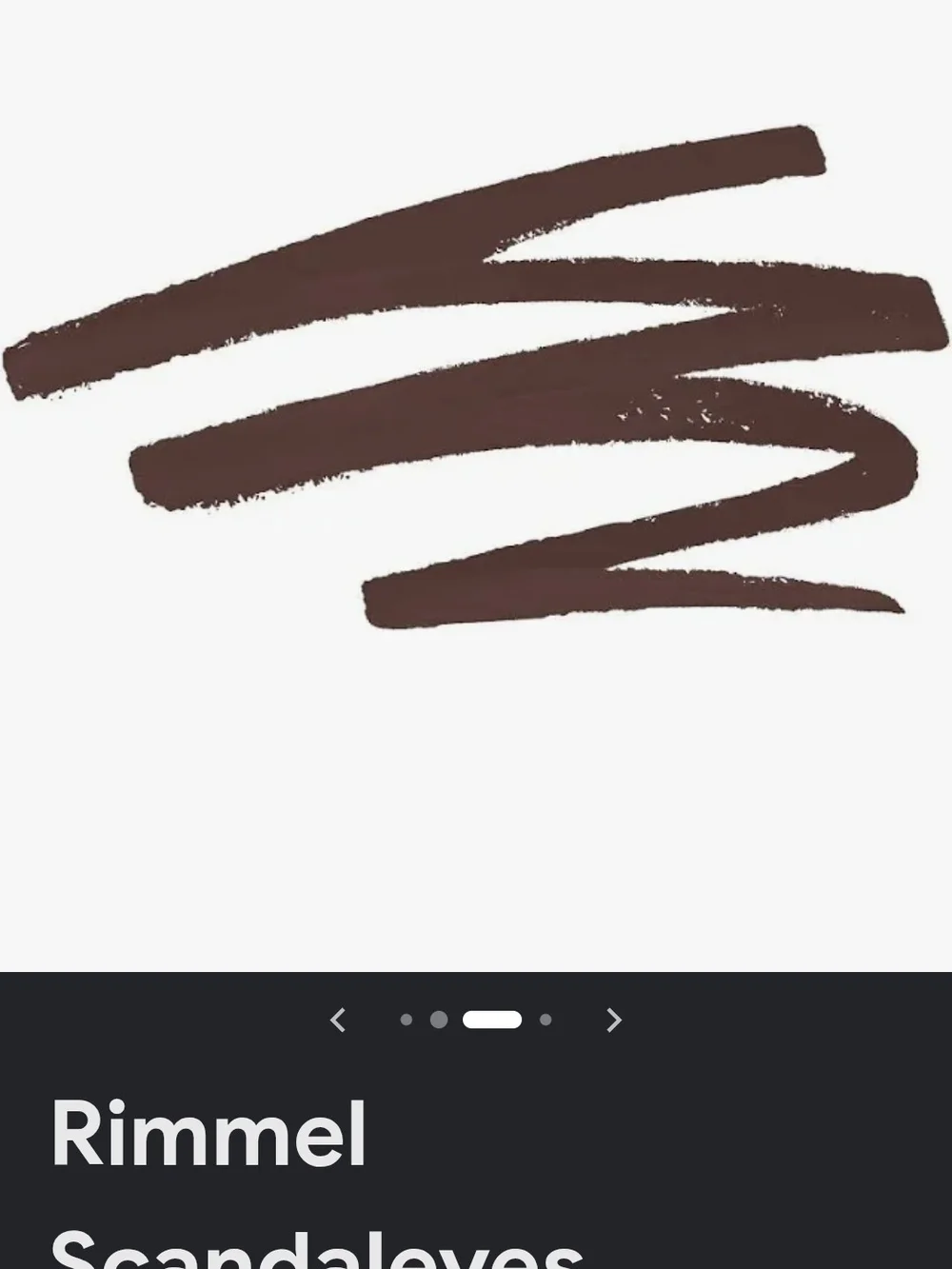 Rimmel London Scandal Eyes Waterproof Gel Pencil Brown NIB Unused